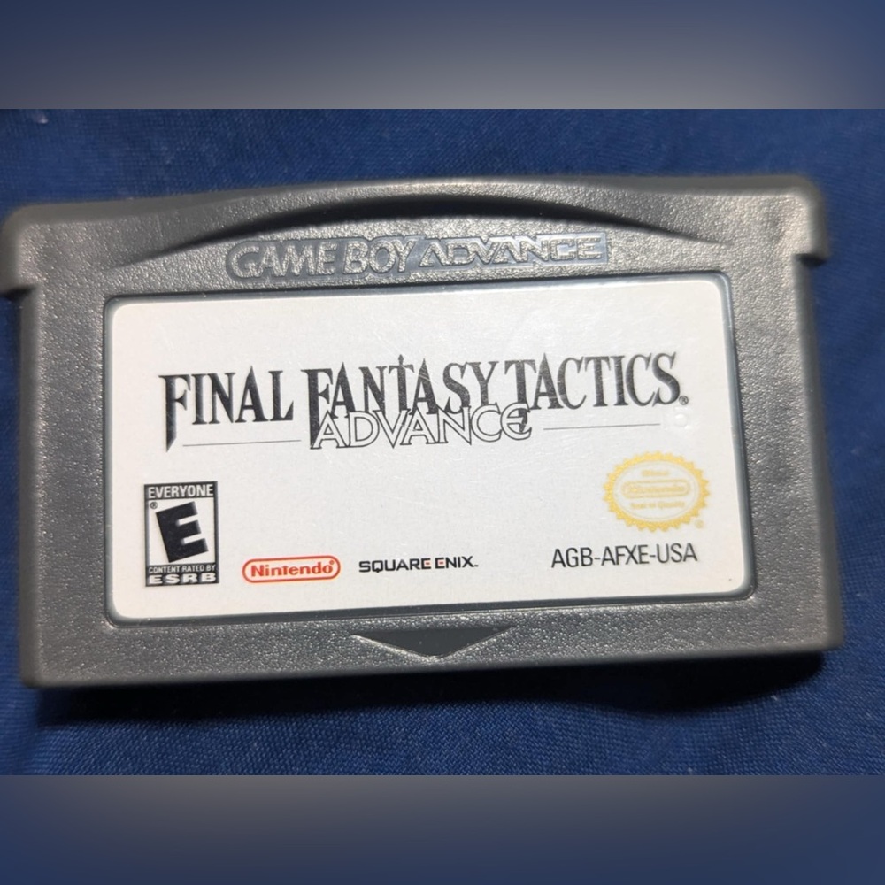 Gameboy Advance Final Fantasy Tactics Advance